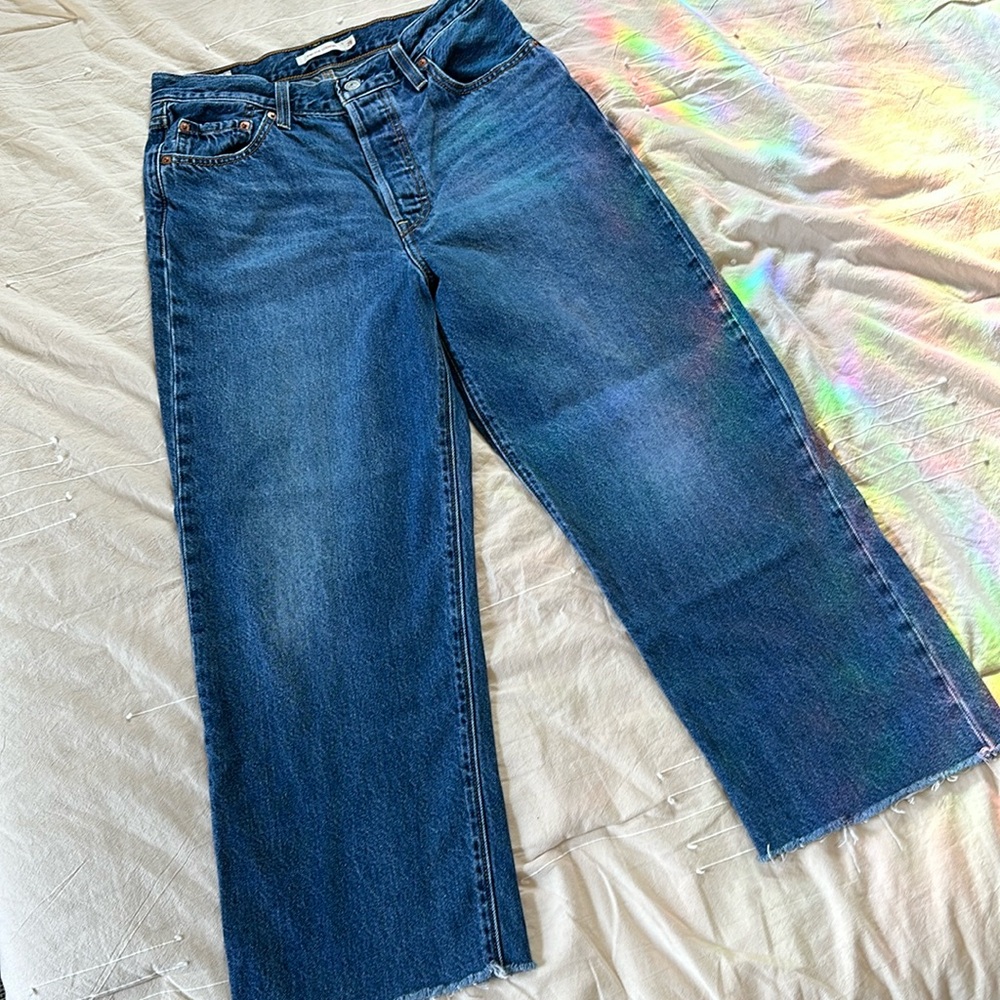 Levi’s ribcage straight jeans